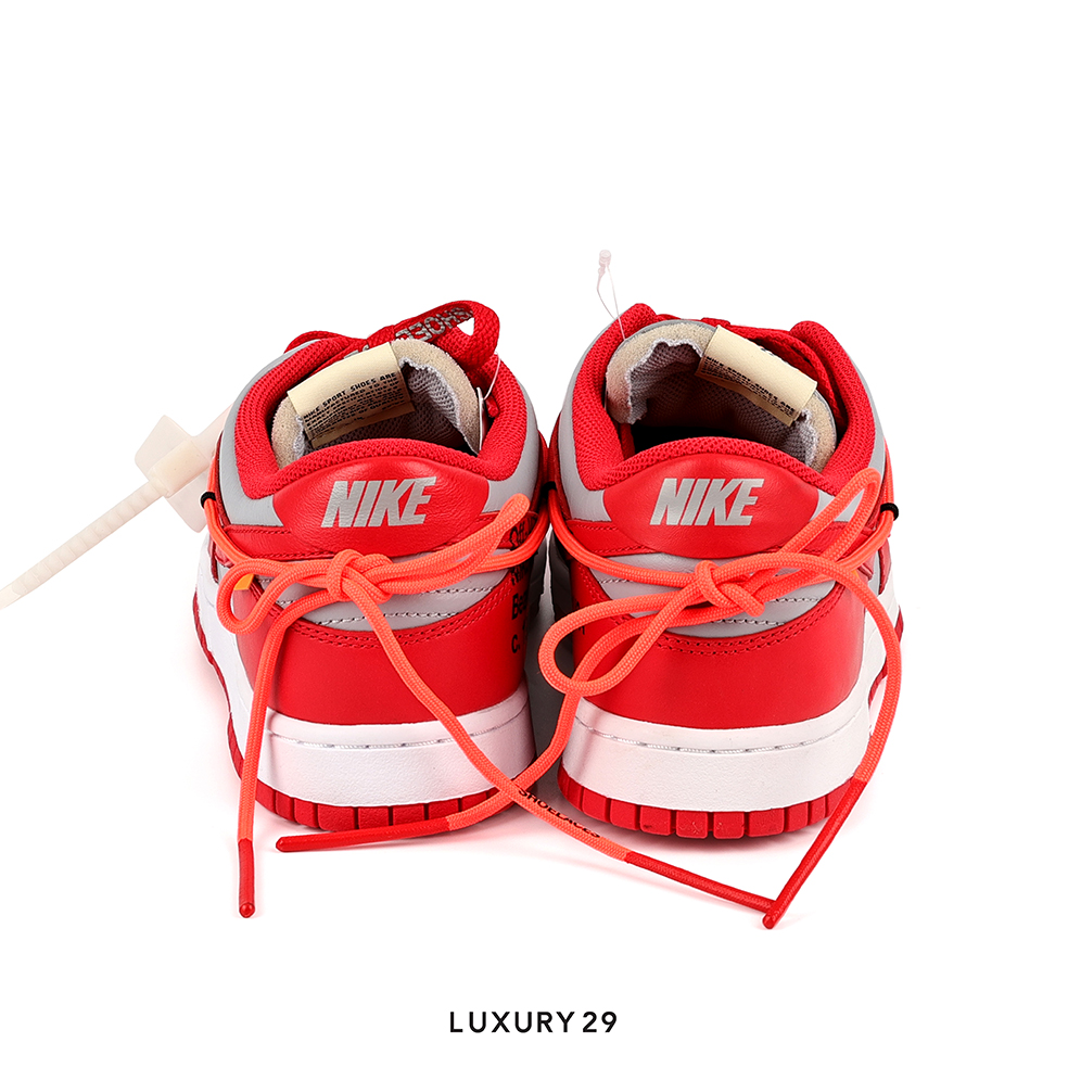 Nike Dunk Low Off-White University Red