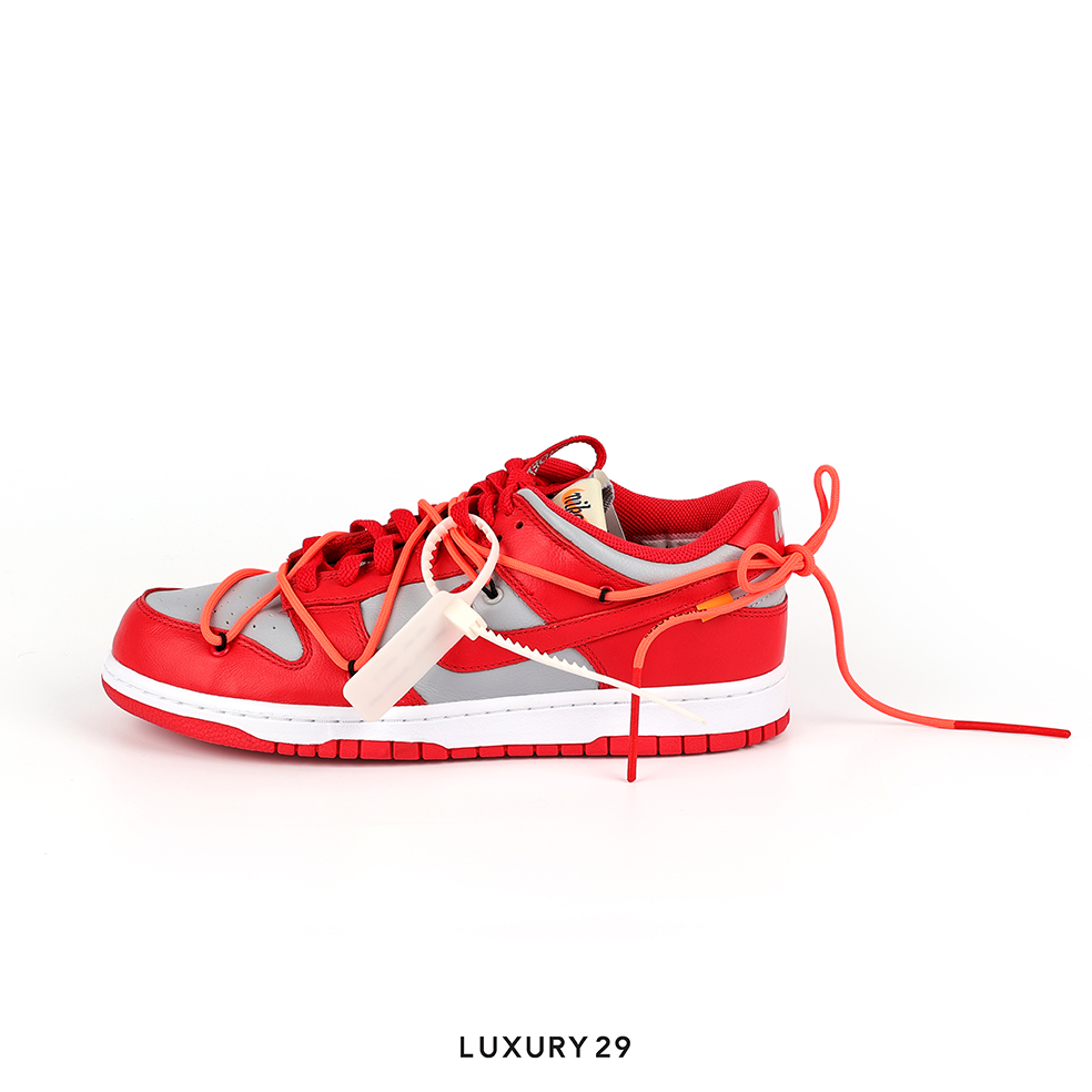 Nike Dunk Low Off-White University Red