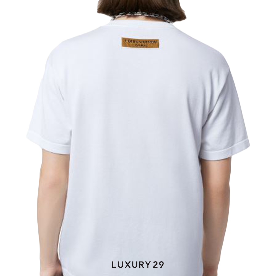 Louis Vuitton LV Short-Sleeved Cotton Crewneck
