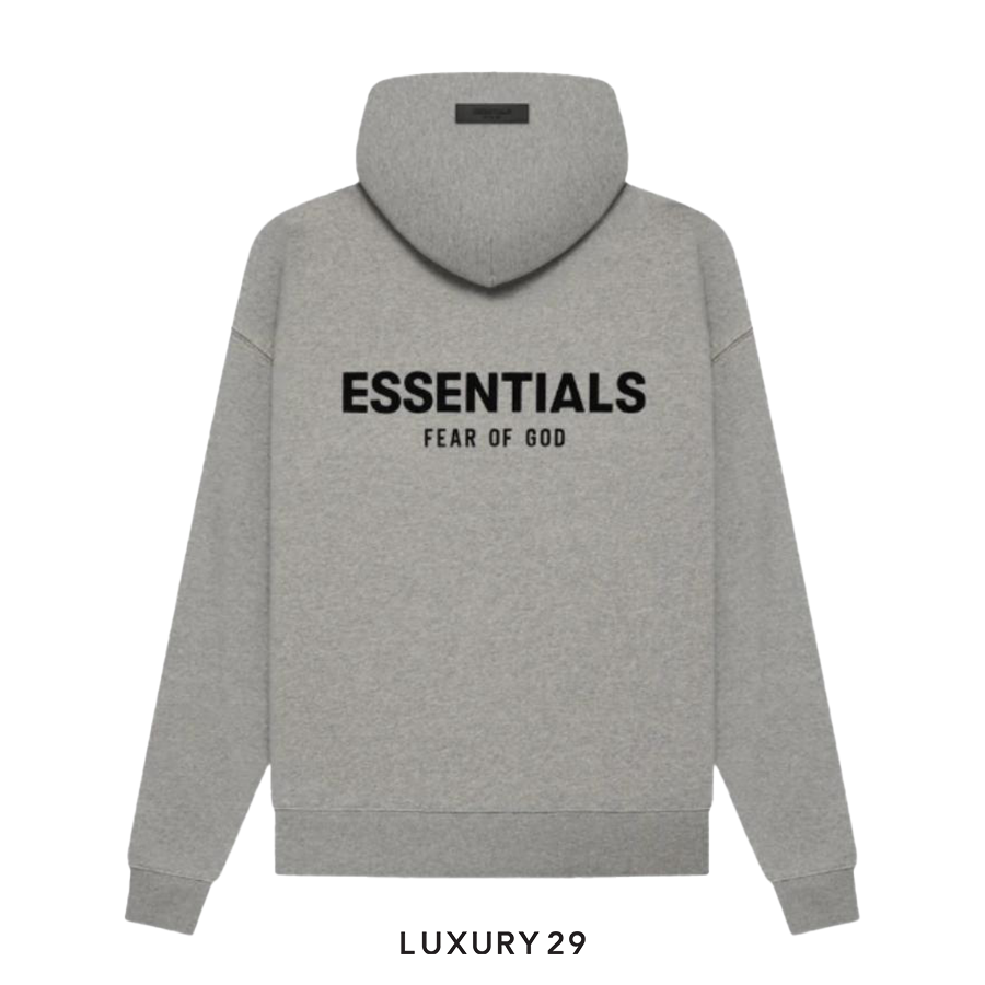 Essentials Fear Of God Hoodie Dark Oatmeal (SS22)