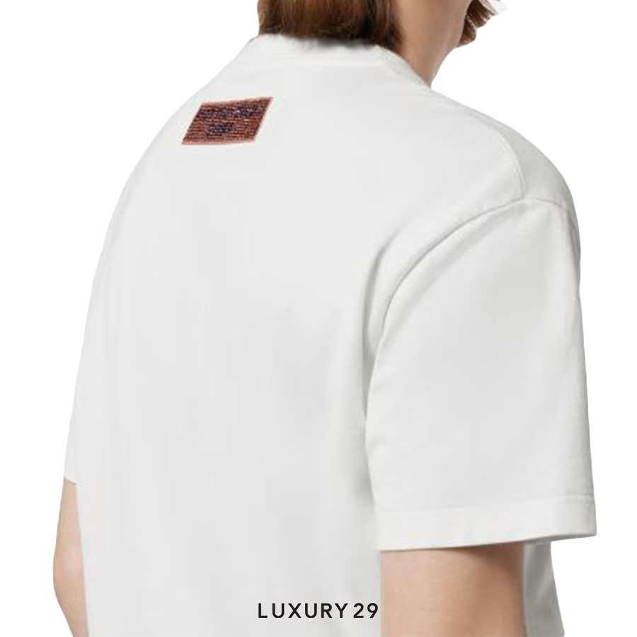 【遊び心溢れるビーズ】LOUISVUITTON★Bead-Embroidered Tシャツ 遊び心溢れるビーズ】LOUISVUITTON☆Bead-Embroidered Tシャツ