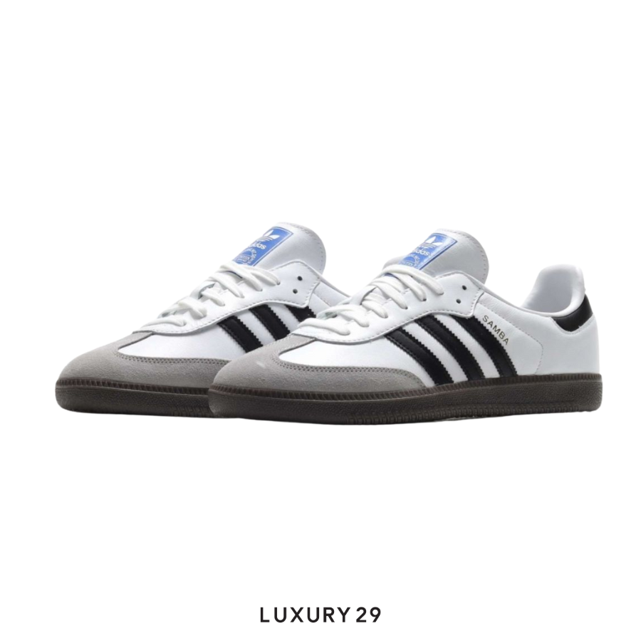 ★大人気★ADIDAS ORIGINALS SAMBA OG Core Black Cloud White★ Samba OG - Core Black/Cloud White/Gum – Feature