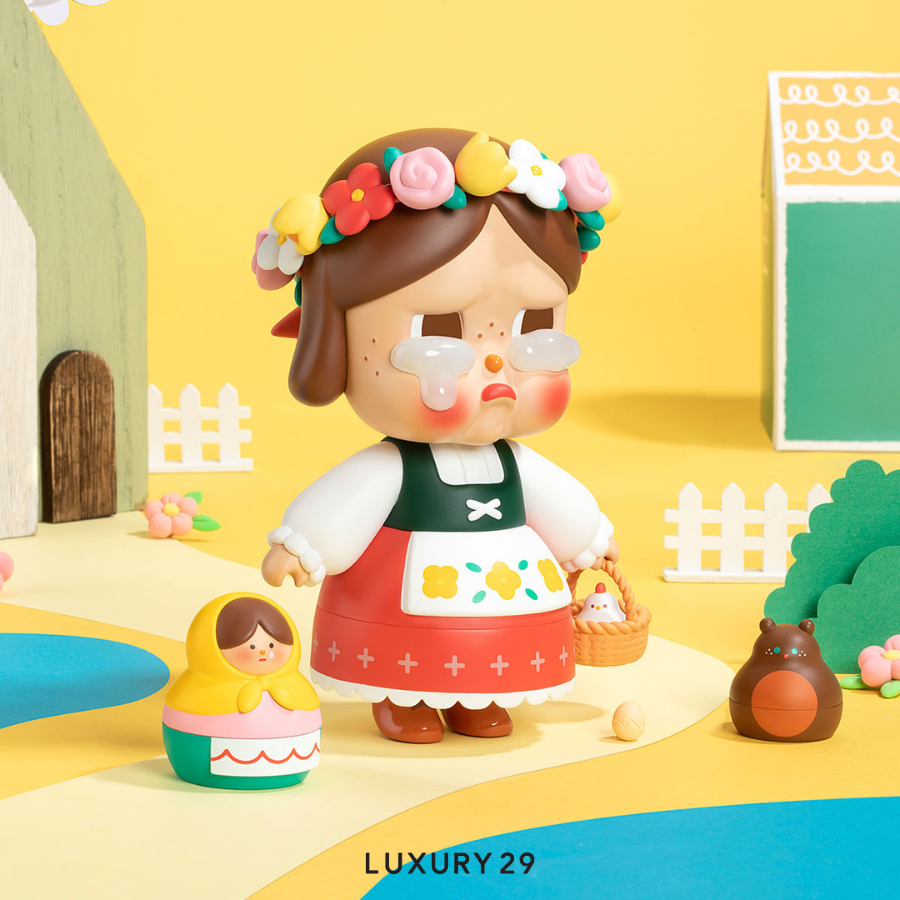 その他 POPMART Crybaby My Russian Doll CRYBABY My Russian Doll Figurine | Designer Figurines - POP
