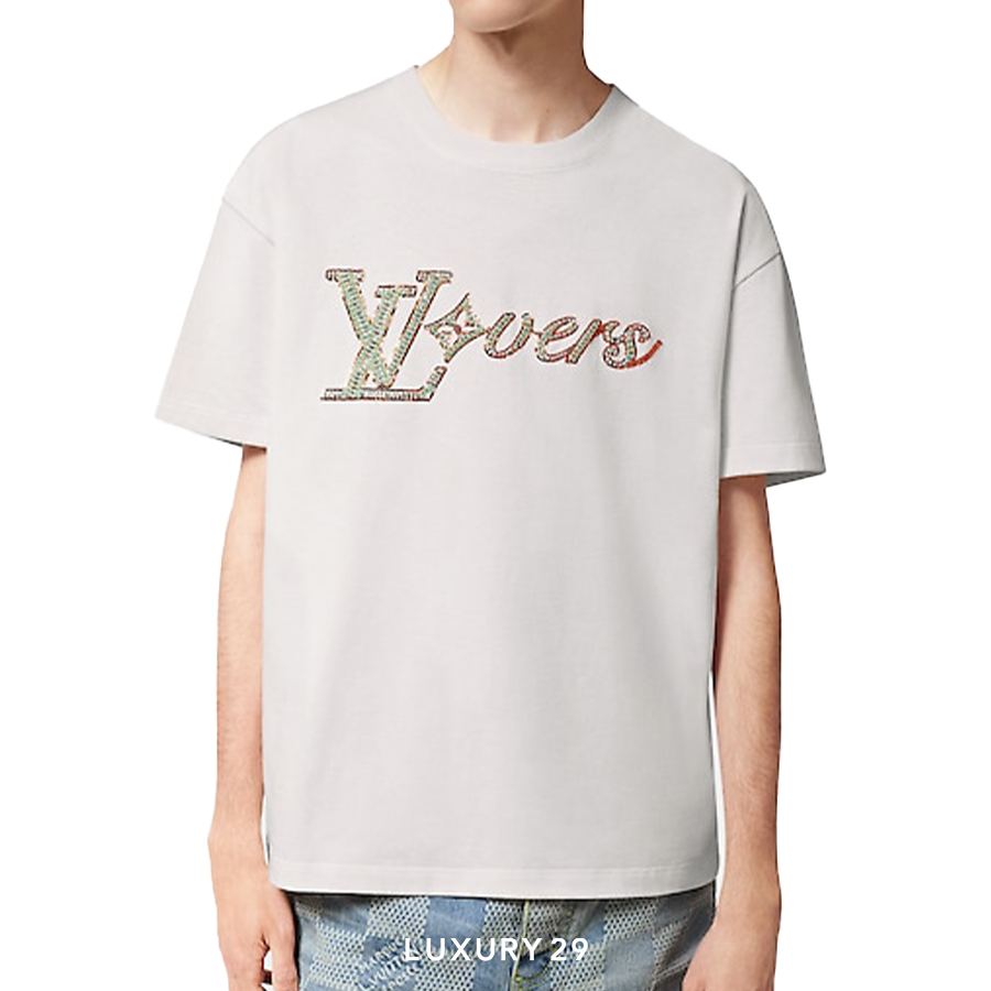 Louis Vuitton LV Embroidered Short-Sleeved T-Shirt