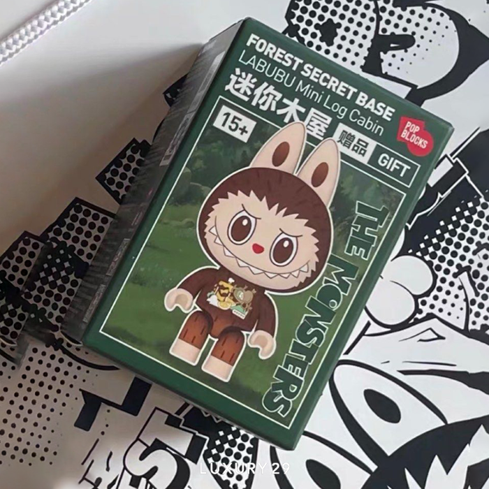 Pop Mart Labubu The Monsters Forest Secret Base Pop Blocks