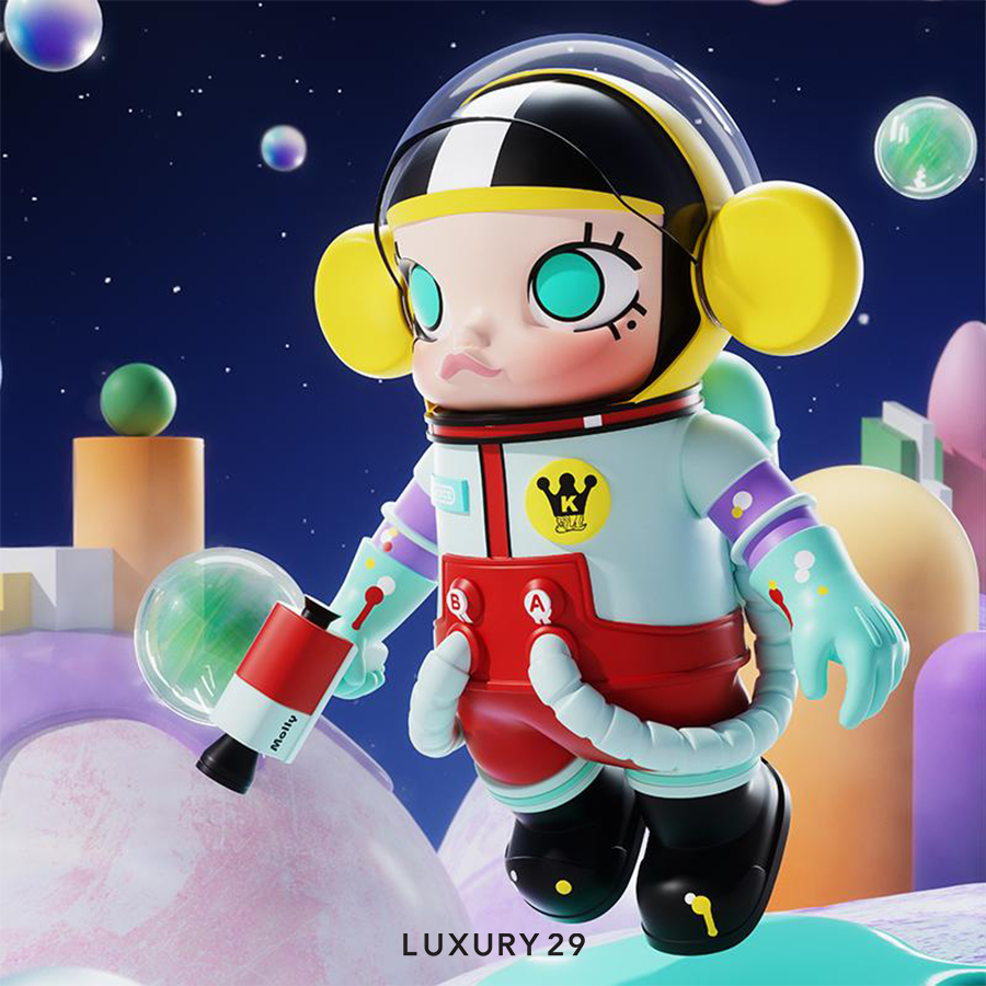 POP MART MEGA COLLECTION 1000% SPACE MOLLY Little Painter
