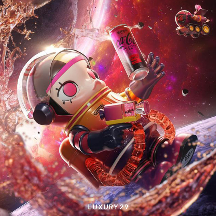 その他 Coca-Cola Mega Space Molly 1000% Pop Mart Mega Space Molly Coca-Cola 1000% - US