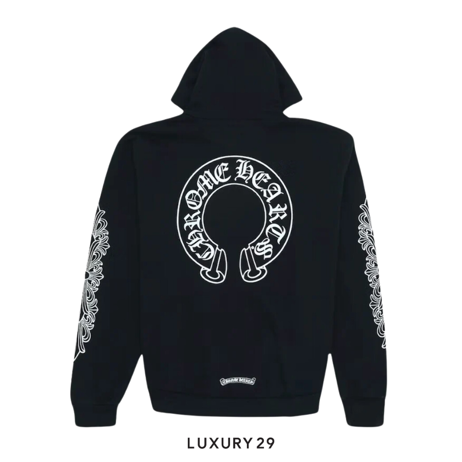 トップス CHROME HEARTS MATTY BOY HORSESHOE HOODIE Chrome Hearts Matty Boy Limited Back Horseshoe Hoodie - SRM