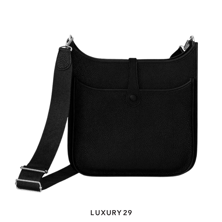 Hermes Evelyne III 29 Taurillon Clemence Noir