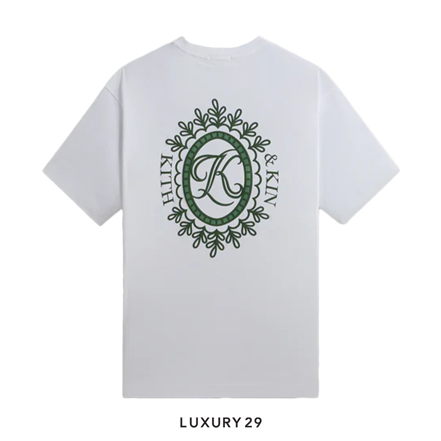 Kith & Kin Lace Crest Pocket Tee White