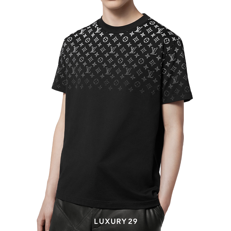 Louis Vuitton 抽象グラフィック トレーナー L louis-vuitton-gradient-cotton-