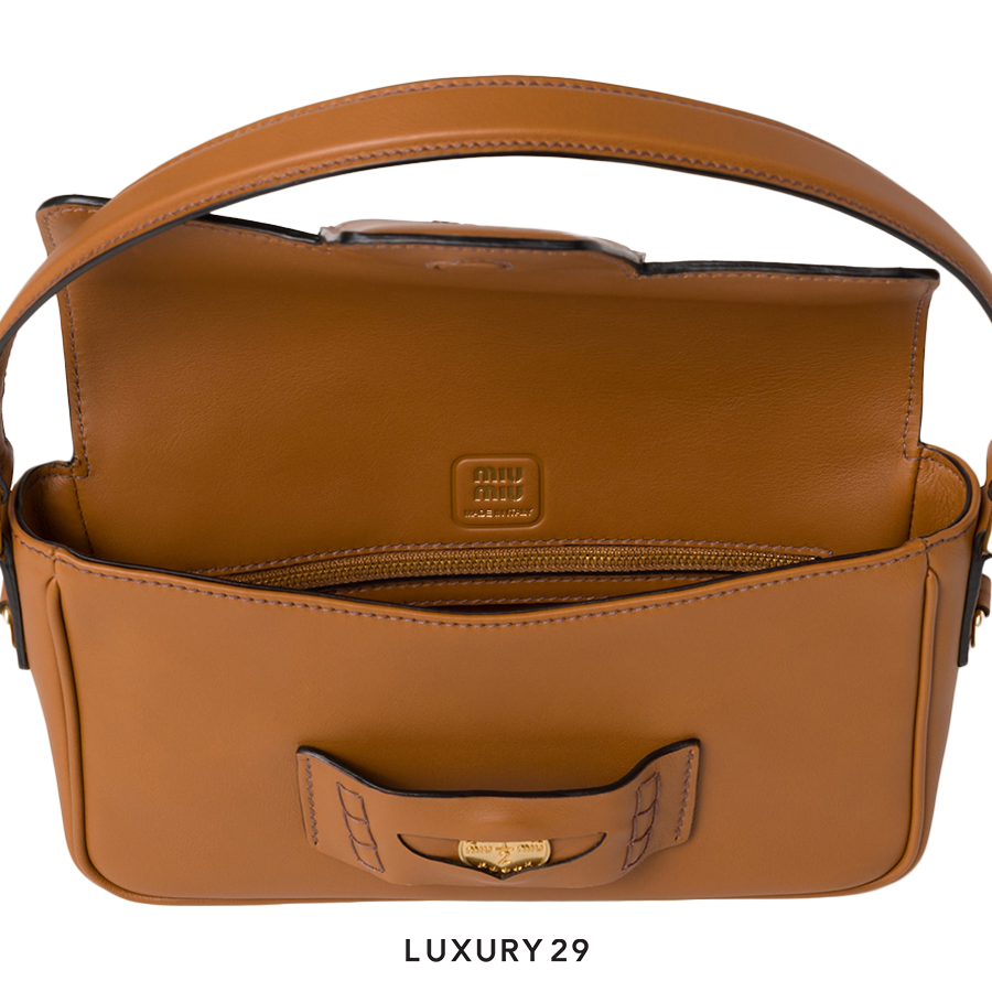 ＊Miu Miu＊ PENNY レザーバッグ 関税・送料込み Miu Miu Penny Shoulder Bag | Black | FARFETCH
