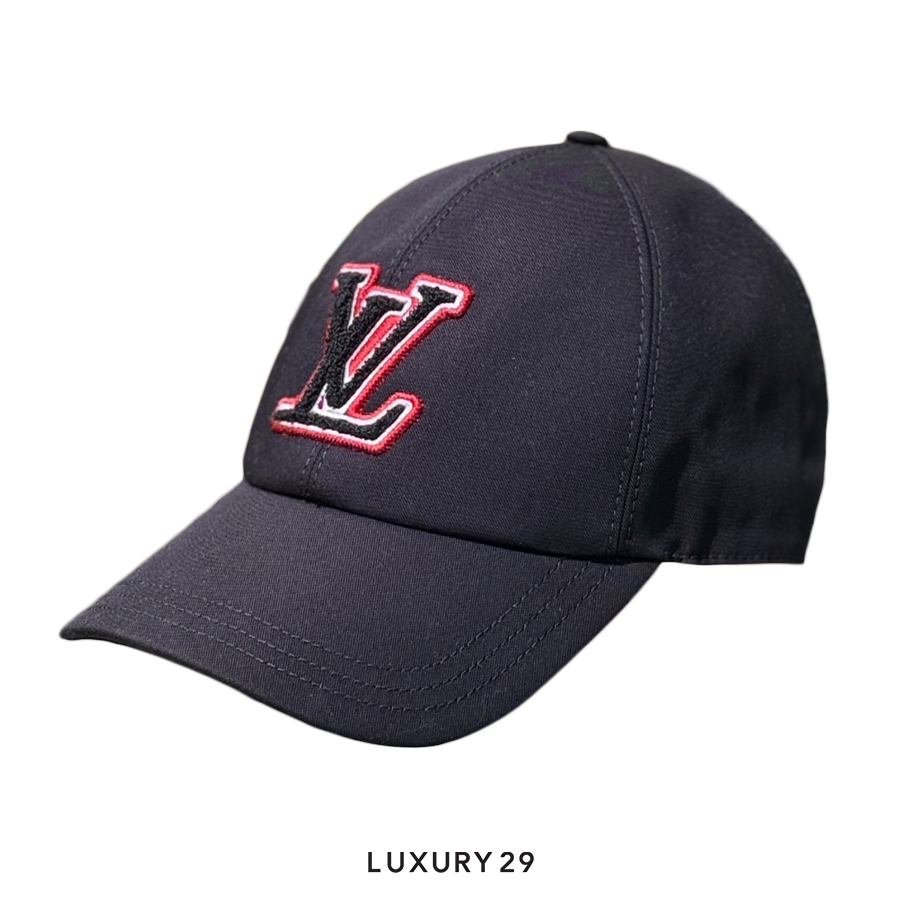 正規 LOUIS VUITTON LV Bahia Brazil 620O▲ Louis Vuitton LV Signature Cap Black