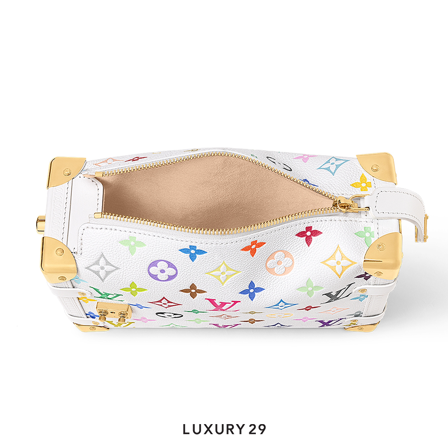 LOUIS VUITTON うみ Louis Vuitton x Takashi Murakami Courrier Lozine 110 White
